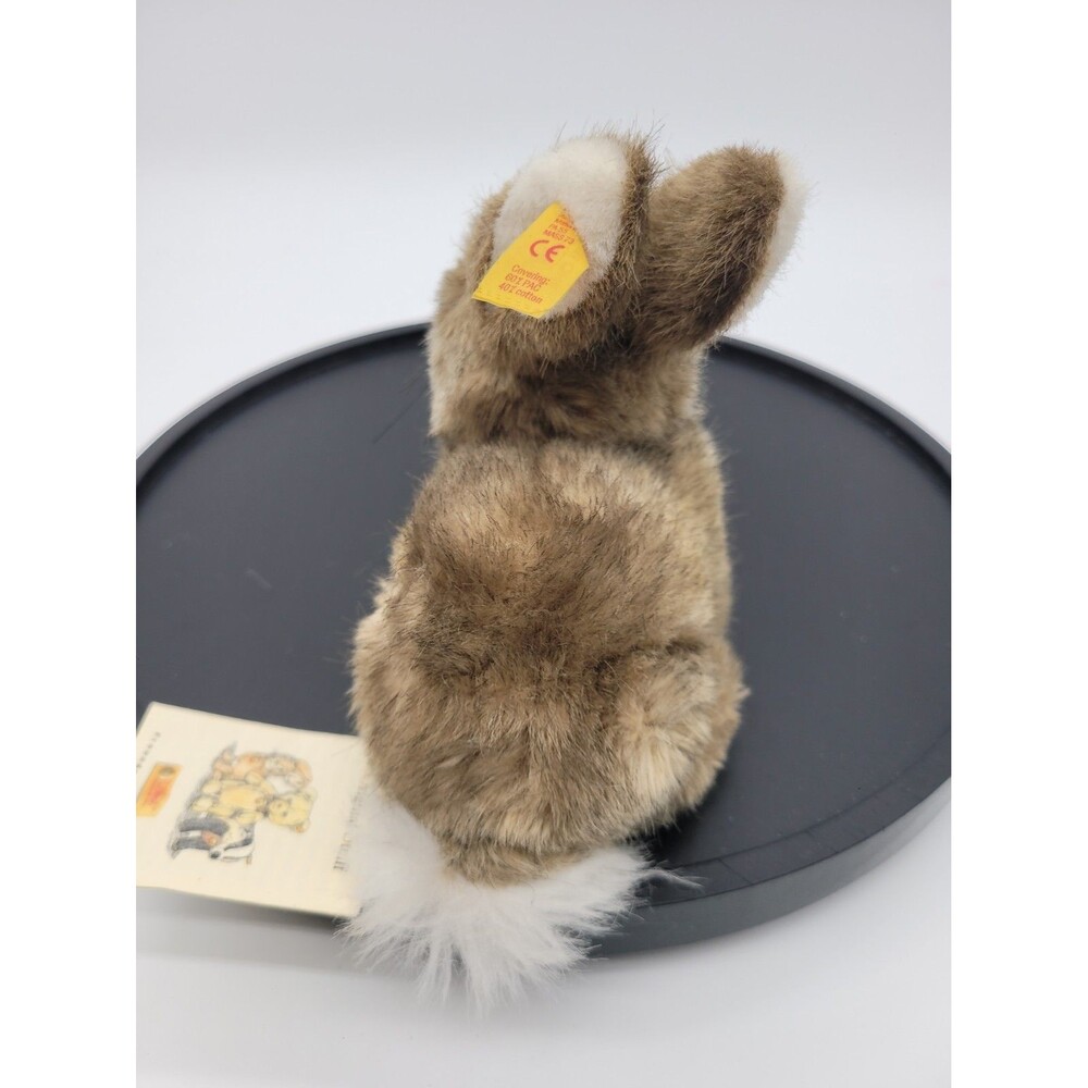 Steiff Knopf Im Ohr Dormili Hase 16 Rabbit 077708  Bunny New with Tags 6.5" Tall - Picture 6 of 9